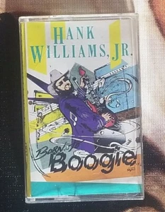 Cassette Tape - HANK WILLIAMS JR - BORN TO BOOGIE - Outlaw Country. Music Tape, - Picture 1 of 9