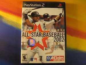 Akklaim All-Star Baseball 2002 PS2 Playstation 2 MLB Sports Game - Picture 1 of 3