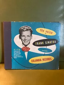 The Voice Of Frank Sinatra Set C-112078 78 RPM Album 4 Records VG Nice! - Picture 1 of 4