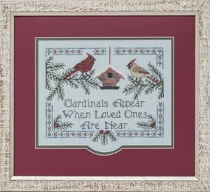 Cardinals Appear GP-297 by Glendon Place cross stitch pattern - Picture 1 of 1
