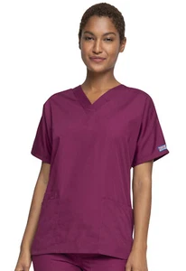 Cherokee Workwear Originals Women's V-Neck Scrub Top , Style 4700 - Picture 1 of 79