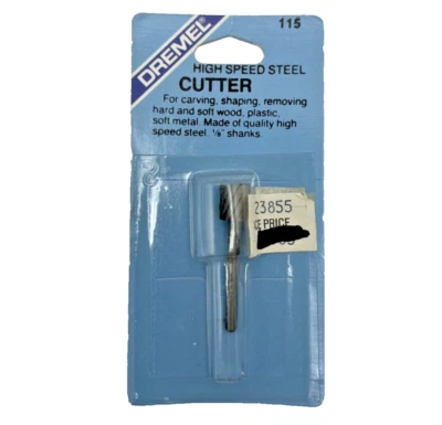 Dremel 115 High Speed Steel Cutter 1/8" Shank - NOS - Image 1 of 2