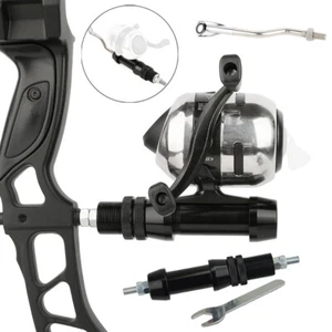 Bowfishing Rod Reel Seat Fishing Reel Wheel Set Spincast Archery Hunting Shoot - Picture 1 of 20