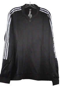 Adidas Men's Tiro 3-Stripes Multi Sport Track Zip Up Top XL Black NWT - Picture 1 of 10
