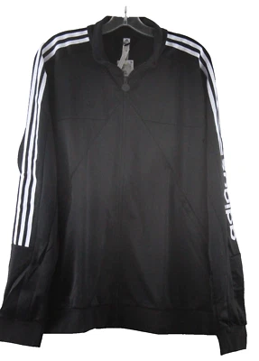 Adidas Men's Tiro 3-Stripes Multi Sport Track Zip Up Top XL Black NWT - Image 1 of 4