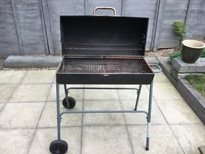 Large Steel BBQ outside grill portable Various Grills/pack Of Wood Pick up SY2. - Picture 1 of 7