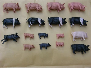 BRITAINS FARM ANIMALS, PIGS MULTI-LISTING - Picture 1 of 23