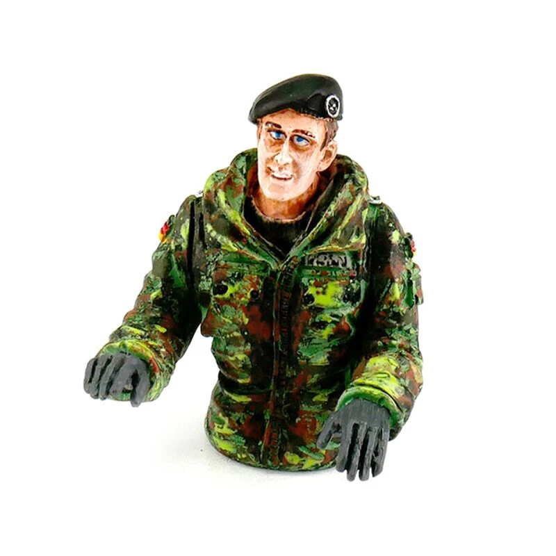 Torro FG-10046 - 1/16 Half Figure Tank Commander Leopard - New - Image 1 of 1
