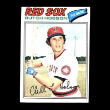 Butch Hobson 1977 Topps Rookie Boston Red Sox #89 Set Break NICE!