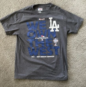 MAJESTIC 2013 MLB LOS ANGELES DODGERS' CAMISETA GRIS TALLA - ENVÍO GRATUITO DE MEDICAMENTOS - Imagen 1 de 3