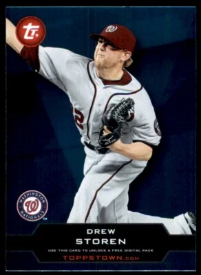 2011 Topps Update #TTU-47 Drew Storen Topps Town - Image 1 of 2