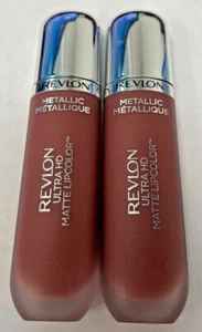 Revlon Metallic Ultra HD Matt Lipcolor*wählen Sie Ihren Farbton*Doppelpack* - Bild 1 von 9