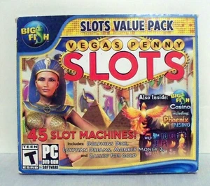Vegas Penny Slots + Big Fish Casino Phoenix Rising PC DVD-ROM Software - Picture 1 of 6