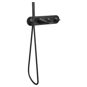 DXV D35120981.243 MODULUS WALL MOUNT TUB FILLER- MATTE BLACK 215634 - Picture 1 of 4