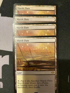 MTG Modern Horizons 2 Marsh Flats x 4 - Picture 1 of 1