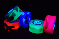 DirectGlow 1 Inch UV Blacklight Reactive Neon Camo Gaffer Tape 1 Roll x  6YDS