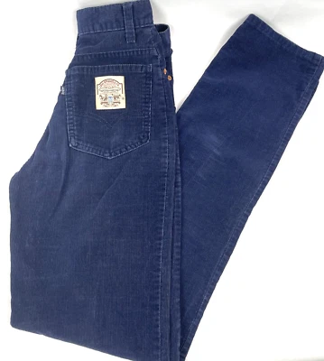 Vintage 1970s Women Levi Jeans Size 3 High Waisted Corduroy Pants Straight Leg  - Image 1 of 4