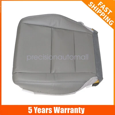 Cubierta de asiento de cuero gris para parte inferior del conductor Honda Accord 2008 2009 2010 2011 2012 Foto 1 de 4