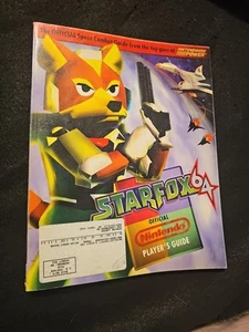 Used-StarFox 64 Official Nintendo Player's Guide With Insert -Free Shipping - Picture 1 of 7