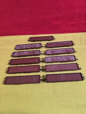 11x Roco H0197/793 ect.  Niederbordwagen   - Transcontainer-Verkehr #11 - Bild 1 von 4