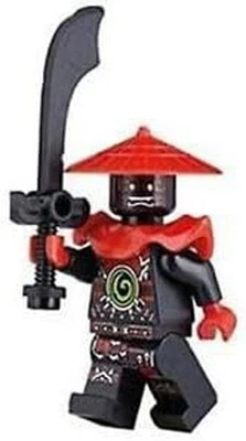LEGO Ninjago: Minifigura de Espadachín de Piedra con Espada y Escorpión Foto 1 de 4