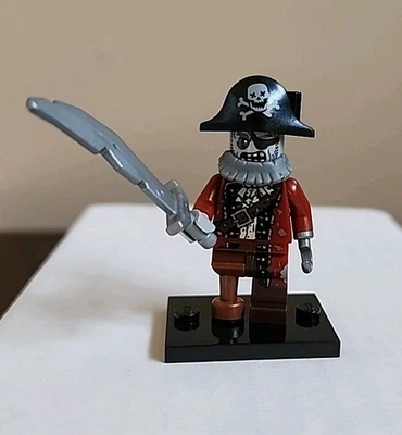 Lego Minifigure Pirate With Peg Leg And Sword - Image 1 of 4