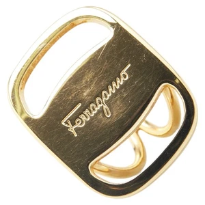 Salvatore Ferragamo Vala Scarf ring Women 【Used】 - Picture 1 of 5