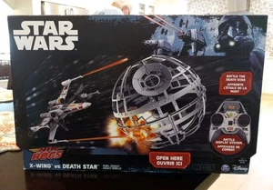NEW Star Wars Air Hogs X-WING Vs DEATH STAR Assault RC DRONE ~ Disney BOX SEALED - Picture 1 of 10