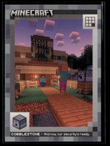 2024 Panini Minecraft - Crafting Chronicles Stone Parallel - #144 Cobblestone - Picture 1 of 2
