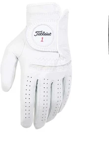 NEU! Titleist Perma Soft Linkshand Golfhandschuh Pearl Cadet X-Large - Bild 1 von 3