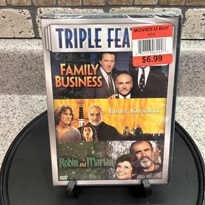 Family Business / First Knight / Robin and Marian DVD Triple Feature Sealed - Imagen 1 de 7