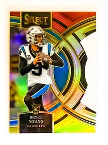 2023 Panini Select - Premier Level Bryce Young #167 Red & Yellow Panthers - Picture 1 of 2
