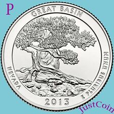 2013-P GREAT BASIN QUARTER NATIONAL PARK (NEVADA) UNCIRCULATED FROM MINT ROLL
