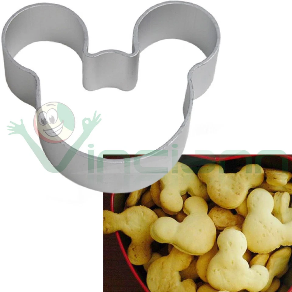 Stampo forma stampino formina Topolino biscotto torta dolci taglia biscotti cake - Immagine 1 di 4