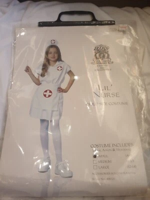 LIL' ENFERMERA NIÑO COSPLAY DISFRAZ HALLOWEEN PEQUEÑO DISFRAZ CULTURA Foto 1 de 4