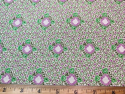 1930s Repro Fabric FEEDSACK III C 1930 Floral Windham Fabrics Cotton Fabric FQ - Image 1 of 4