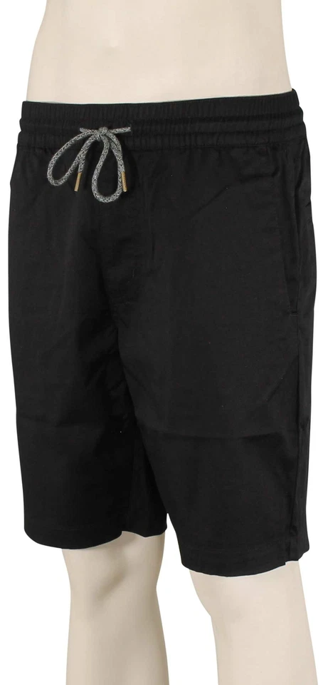 Volcom Frickin Elastic Volley Shorts - Black - New - Image 1 of 1