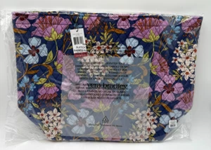 VERA BRADLEY Essential Grand Tote Bag (COFFEE GARDEN) NEW - Picture 1 of 6