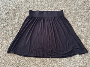 Women’s Black Lane Bryant Comfort Flex Waist Size 14/16 Skirt - Picture 1 of 6