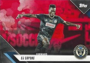 2019 Topps Major League Soccer Red Parallel Serial Numbered to /10 (#101 - #120)