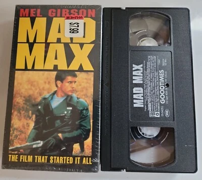 Mel Gibson in Mad Max (1993, VHS) Good Times Home Video - Image 1 of 2