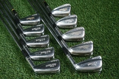 JUEGO DE HIERROS VINTAGE MUSCLE BACK ARNOLD PALMER EL ESTÁNDAR 1-P, ACERO RÍGIDO Foto 1 de 4