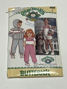 Sweats Top Shorts & Doll Clothes Uncut Pattern B6589 Cabbage Patch Kids Size 2 - Picture 1 of 2