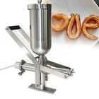 5L Spain Churro Donuts Maker Machine Manual Churros Filler Stainless Steel Donut