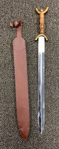 Celtic Warrior Battle Sword w Sheath - Picture 1 of 13