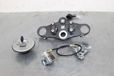 JUEGO DE BLOQUEO HONDA GROM MSX 125 2013 2014 2015 OG OEM TRIPLE ÁRBOL ABRAZADERA PESTILLO COMBUSTIBLE Foto 1 de 4