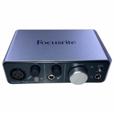 Focusrite iTrack Solo Record Guitar and Vocals On Your iPad - Image 1 of 4