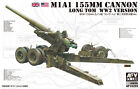 Afv Club Af35295 1/35 M1a1 155Mm Cannon Long Tom Ww2 Version Model Kit