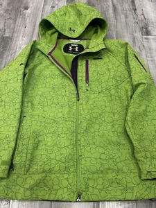 UNDER ARMOUR VINTAGE SOFTSHELL HOODED ZIP JACKET MEN'S SIZE LARGE VERY RARE!!! - Picture 1 of 8
