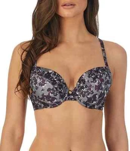 Sujetador Camiseta Le Mystere Safari 34D Invierno Follaje Con Aros $68 #9978 Nuevo con Etiquetas - Imagen 1 de 8